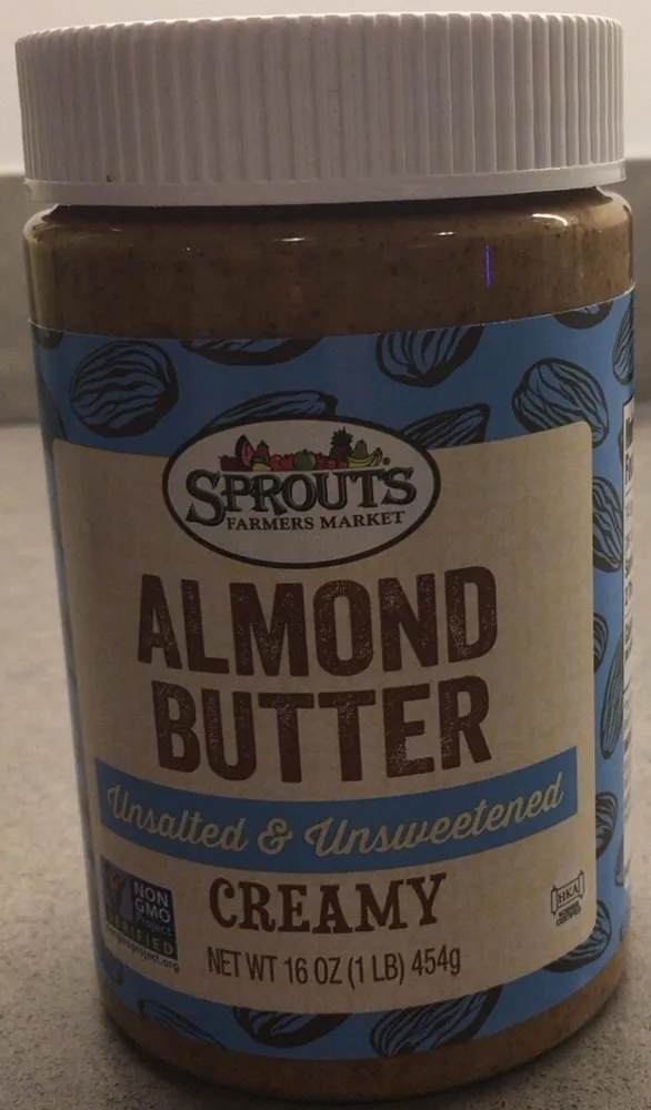 Almond Butter Unsalted & Unsweetened Creamy