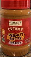 Creamy Peanut Butter Unsalted