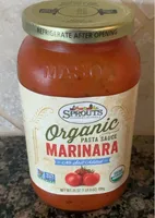 Organic Marinara Pasta Sauce No Salt Added