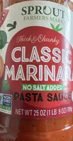 Marinara Pasta Sauce No Salt Added