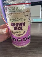 ORGANIC BROWN RICE LIGHTLY SALTED RICE CAKES