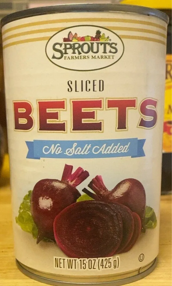 Sliced beets