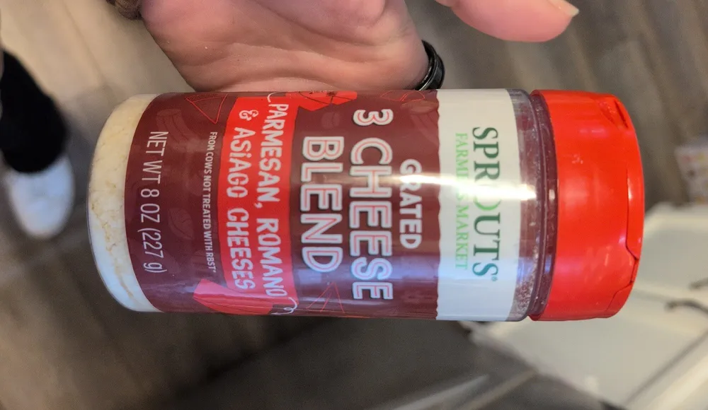 Grated italian blend