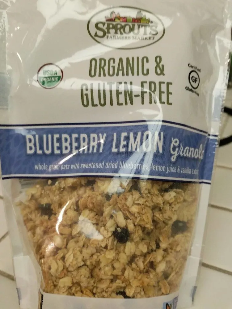 Organic Blueberry Lemon Granola