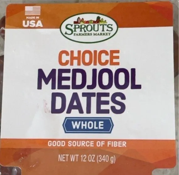 Choice Medjool Dates Whole