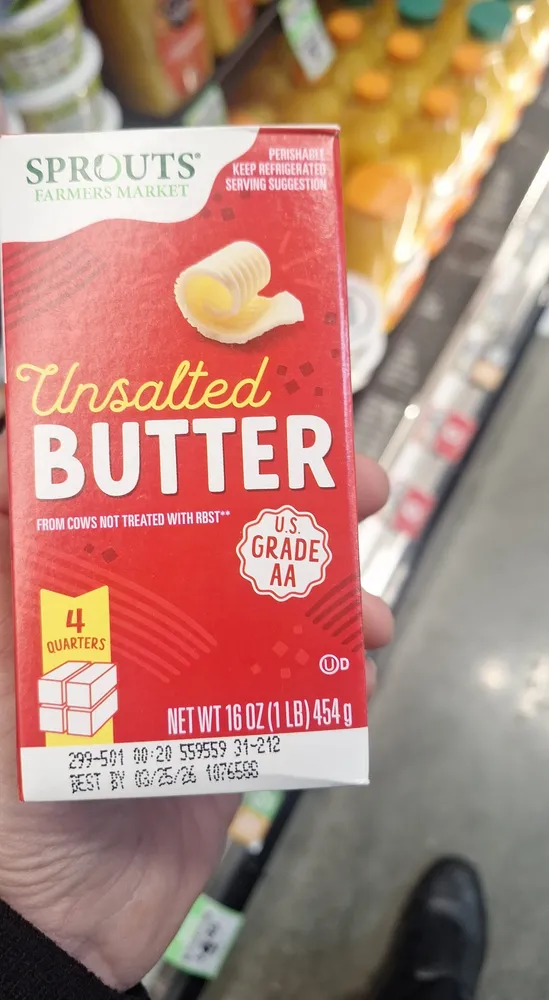 Unsalted butter