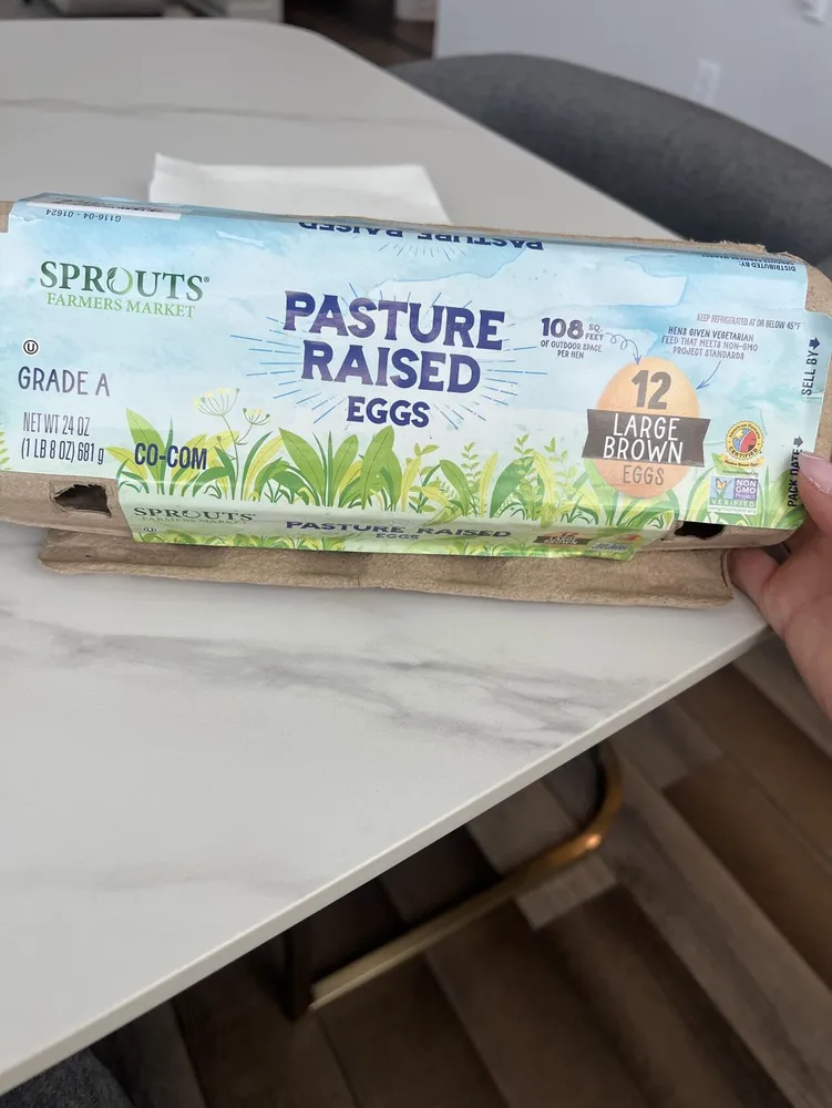 Pasture Raised Large Brown Eggs