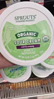 Organic sour cream