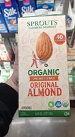 Organic Unsweet Almond Milk