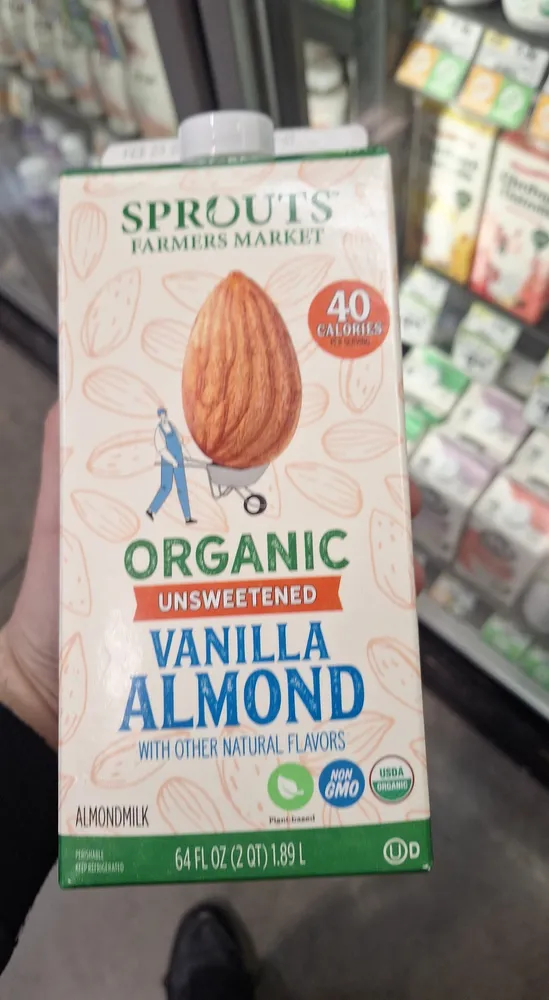 Almondmilk Organic Vanilla Unsweetened
