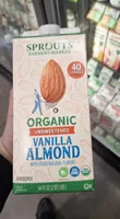 Almondmilk Organic Vanilla Unsweetened