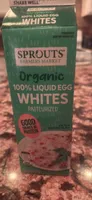 Organic 100% Liquid Egg Whites Pasteurized
