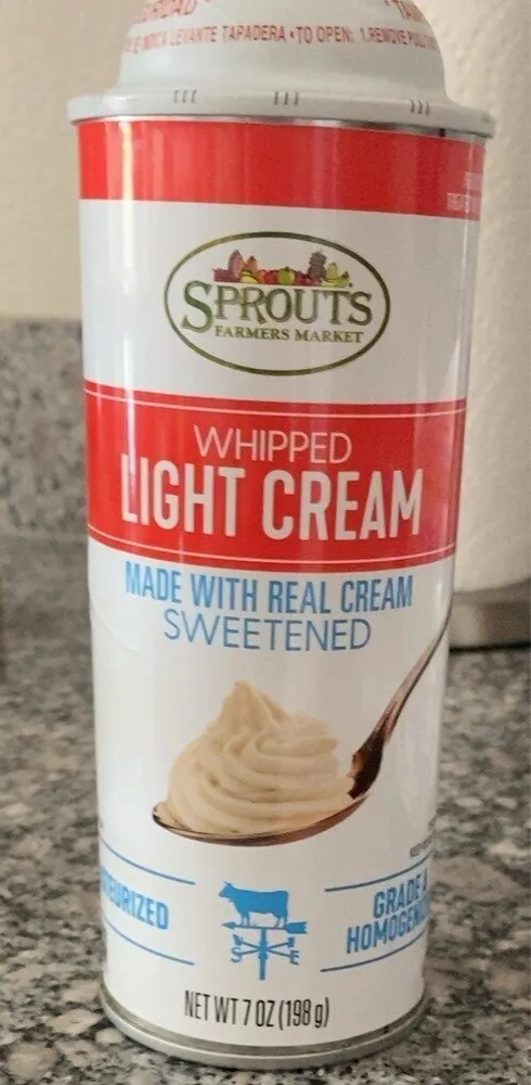 Whipped Cream - Light Sweetened