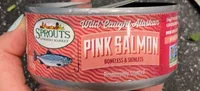 Wild Caught Alaskan Pink Salmon Boneless & Skinless in Water