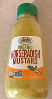 Organic horseradish mustard