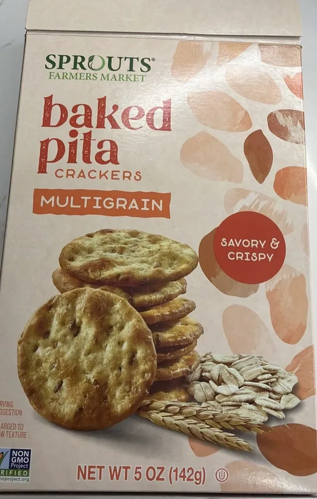 Pita Crackers Multi-Grain