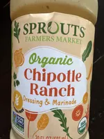 Organic Chipotle Ranch Dressing & Marinade