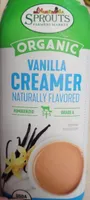 Sprouts farmers market organic creamer