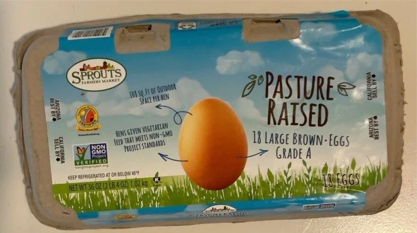 PASTURE RAISED EGGS