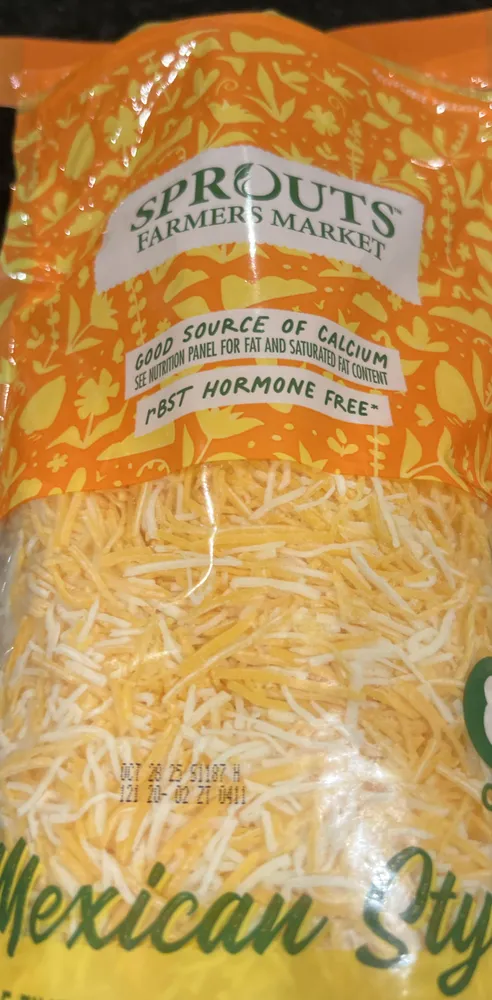 Mexican Style Finely Shredded Monterey Jack, Cheddar, Asadero and Queso Quesadilla Cheeses