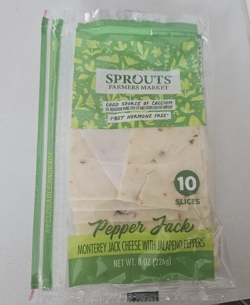 Pepper Jack Monterey Jack Cheese with Jalapeno Peppers