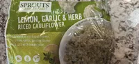 LEMON GARLIC & HERB RICED CAULIFLOWER
