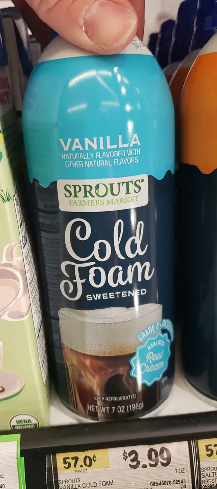 Cold foam (Vanilla)