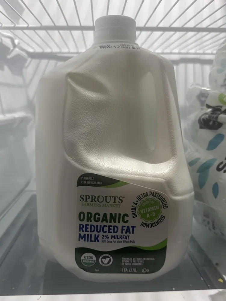 Organic Reduced Fat Milk