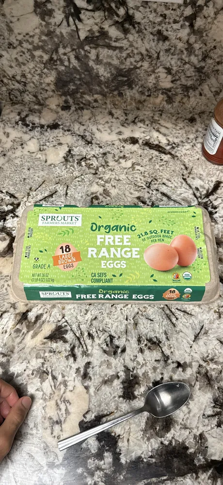 Organic Free Range Eggs