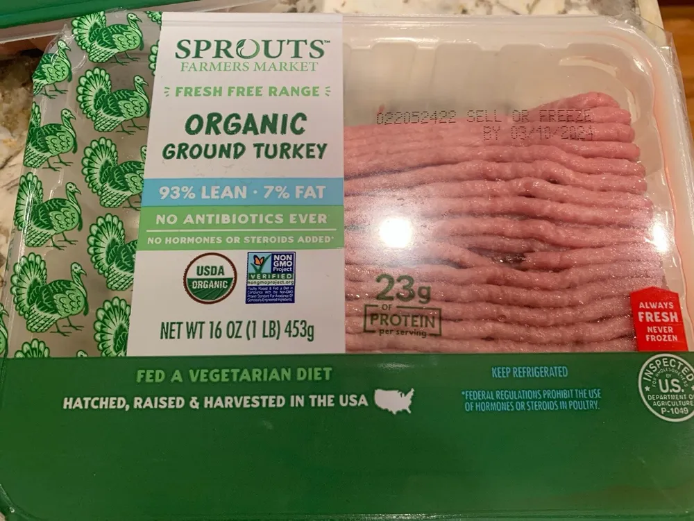 Organic Ground Turkey