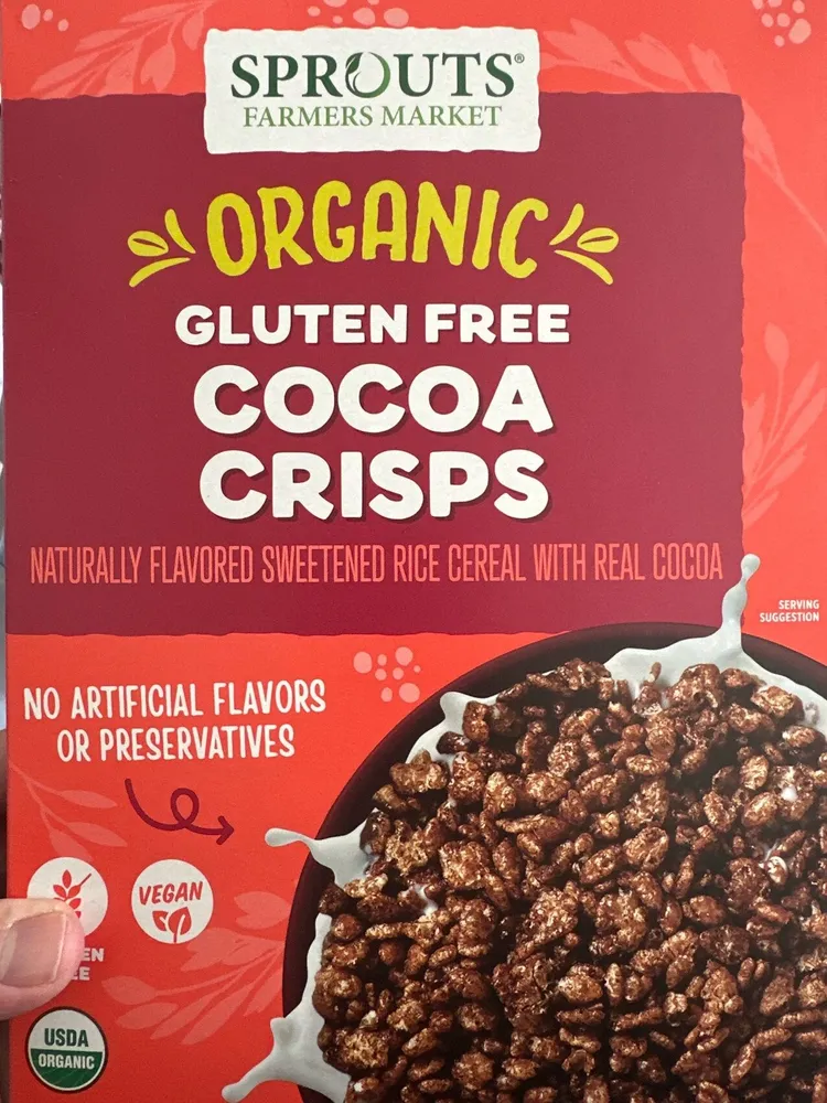 Organic Gluten Free Cocoa Crisps
