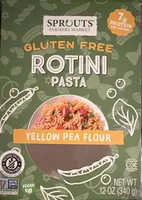 Gluten Free Rotini Pasta Yellow Pea Flower
