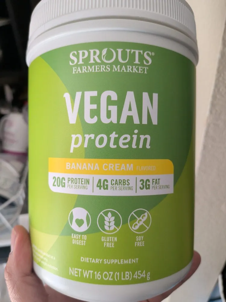 Banana Cream Vegan Protein