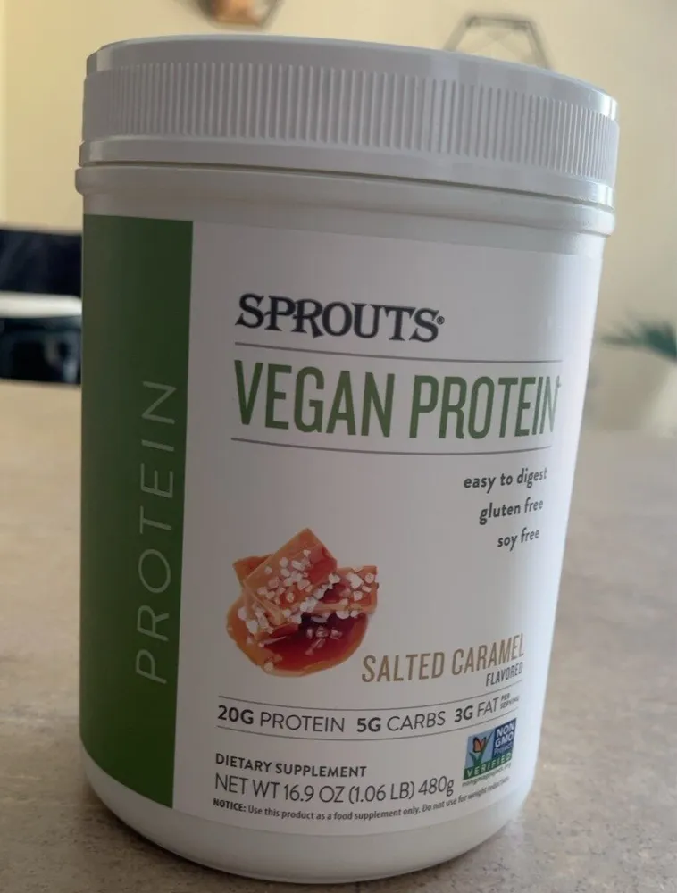 Vegan Protein Salted Caramel Flavor