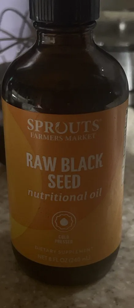 Raw Black Seed Nutritional Oil