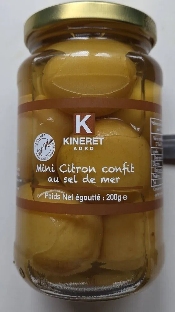 Mini citron  confit