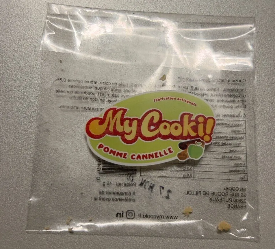 Cookie à l’arôme pomme cannelle