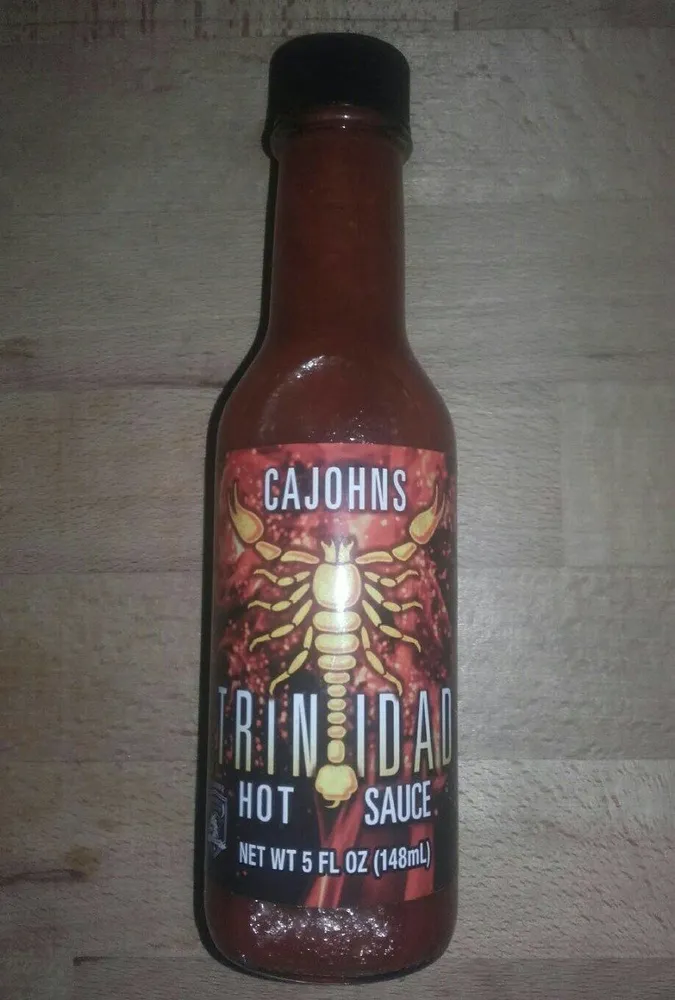 Cajohn's Trinidad scorpion hot sauce