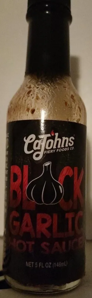 Black garlic hot sauce