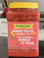 Mango Peach Havanero salsa