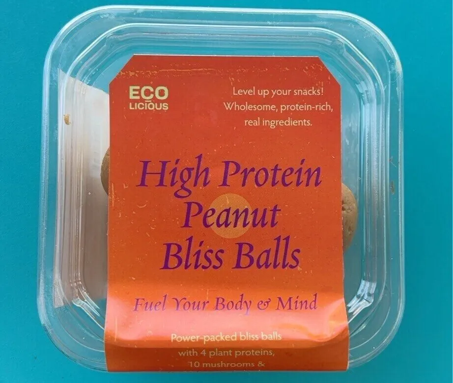 High protein peanut bliss balls