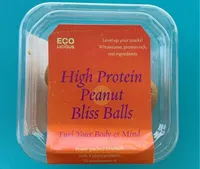 High protein peanut bliss balls