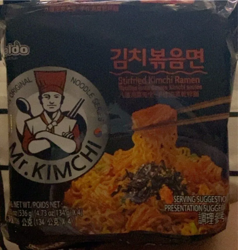 Stirfried Kimchi Ramen