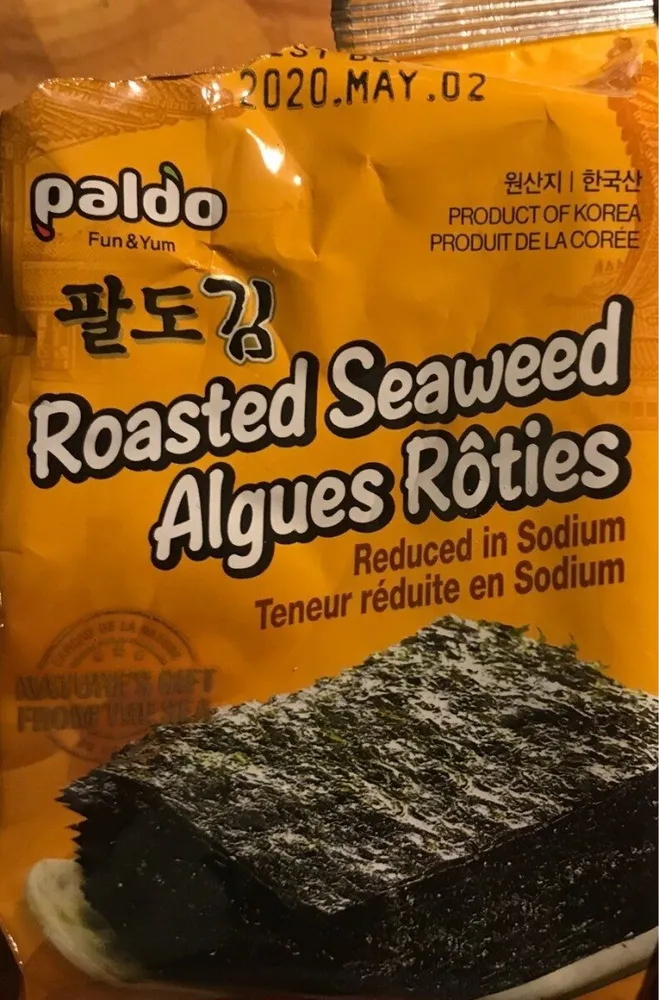 Algues rôties