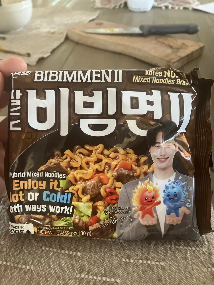 Ramen hybrid mixed noodles