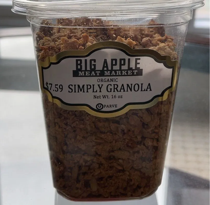 Simply organic granola