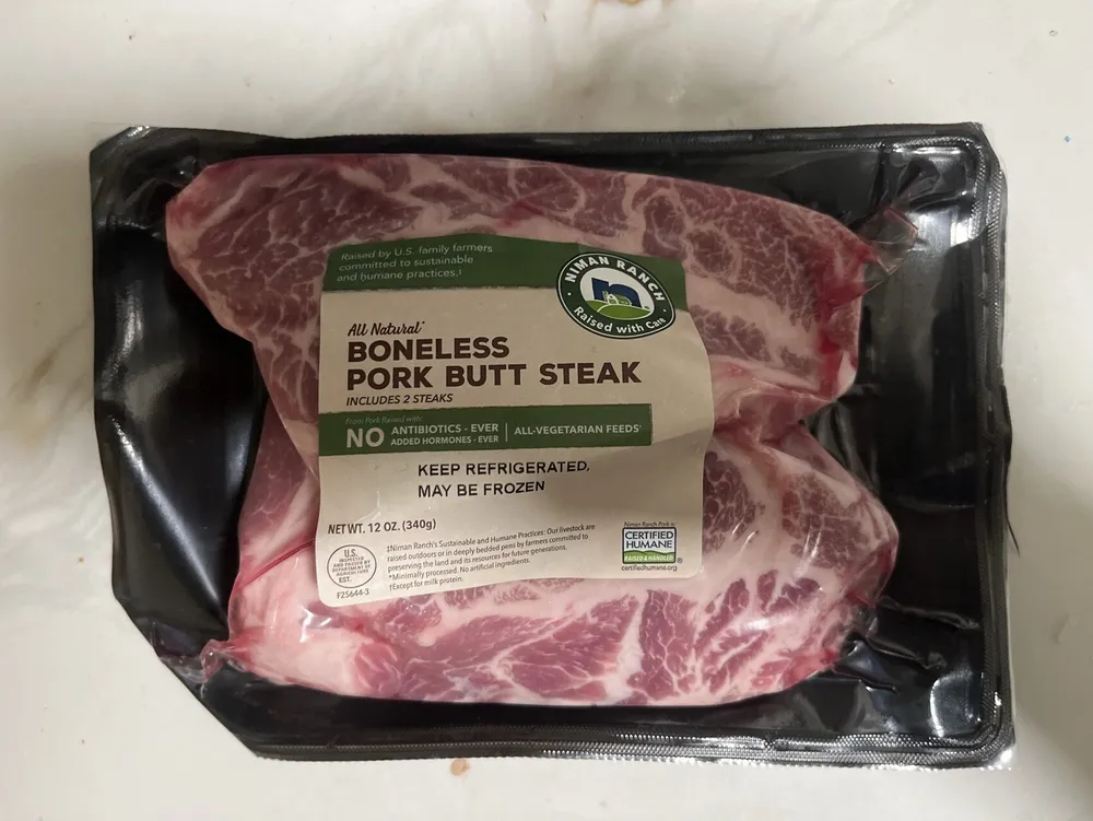 Pork Butt Steak