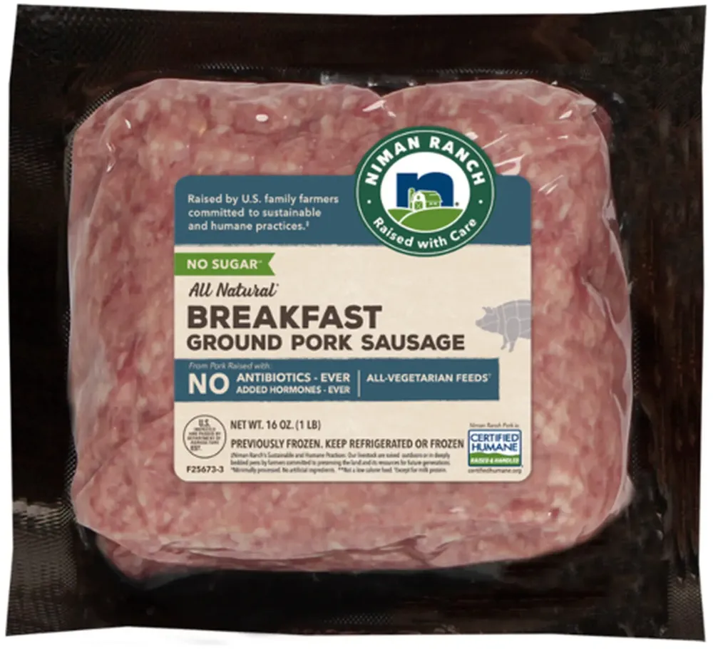 BREAKFAST GROUND PORK SAUSAGE
