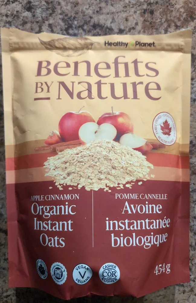 Apple Cinnamon Organic Instant Oats