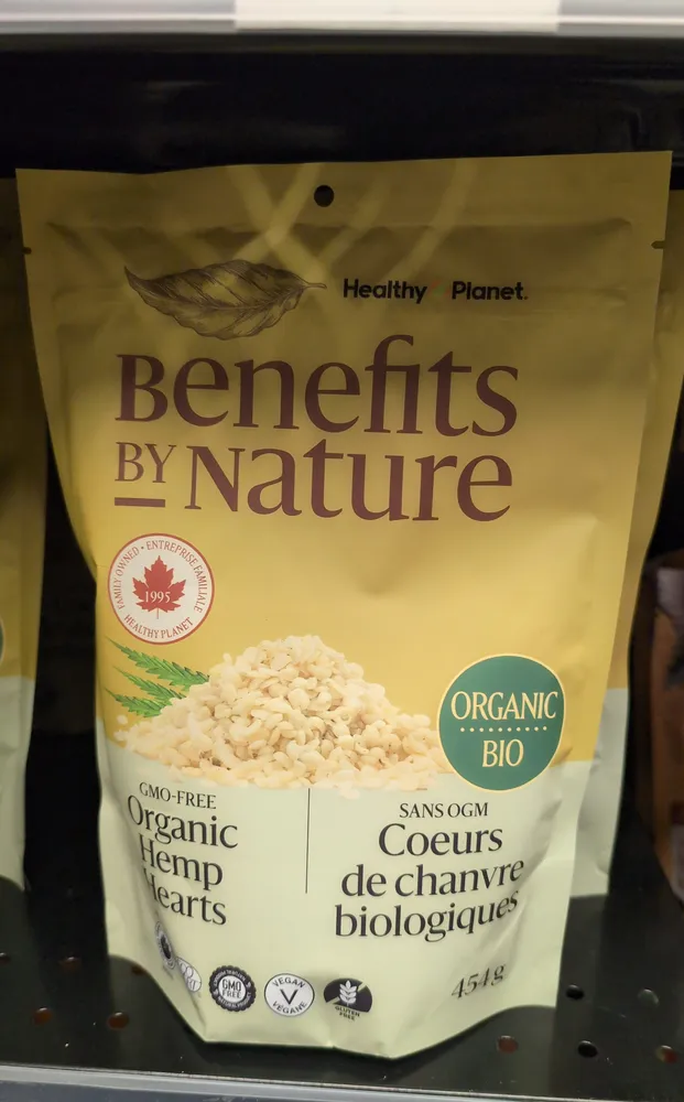 GMO-Free organic Hemp hearts